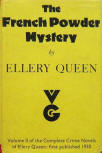 The French Powder Mystery - dust cover Victor Gollancz, London, 197?