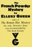 The French Powder Mystery - dust cover Victor Gollancz, London, 1930