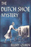 The Dutch Shoe Mystery - dust cover Triangle Books, herdruk 1931