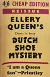 The Dutch Shoe Mystery - stofkaft Gollancz uitgave
