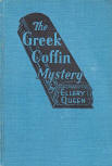 The Greek Coffin Mystery - harde kaft Triangle books uitgave, 1940