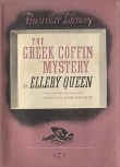 The Greek Coffin Mystery - cover digest edition, Bestseller Library Mystery #14, The American Mercury Inc. Lawrence E. Spivak publisher