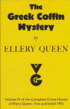 The Greek Coffin Mystery - dust cover Victor Gollancz Ltd edition, London, 1971