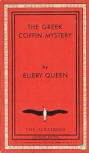 The Greek Coffin Mystery - kaft paperback uitgave, The Albatross, Hamburg, Paris, Bologna, 1932.