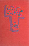 The Egyptian Cross Mystery - hard cover Triangle edition, 1940