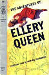 The Adventures of Ellery Queen - kaft pocketboek uitgave, Pocket Book N° 99