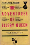 The Adventures of Ellery Queen - cover Victor Gollancz, London, 1936