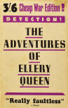 The Adventures of Ellery Queen - cover Victor Gollancz, London, 1941