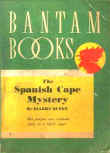 The Spanish Cape Mystery - cover Bantam books paperback Number 1 - Los Angeles - 1935
