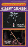 Four of Hearts/Halfway House - cover pocket book edition, Signet 451 AE2458, Signet Double Mystery, January 1. 1983