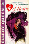 The Four of Hearts - kaft pocketboek uitgave, Avon #T-242, 1958. (Cover art by Reese)