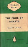 The Four of Hearts - kaft pocketboek uitgave, Penguin Books, 1958