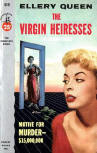 The Virgin Heiresses - kaft pocketboek uitgave, Pocket Book #459, 1954