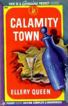 Calamity Town - kaft pocketboek uitgave, Pocket Book #283, April 1945 (1st) (minstens 5 drukken tot november 1945)
