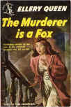 The Murderer is a Fox - cover pocket book edition, Pocket Book N° 517, 1948 (Cover Art Lorin Thompson)