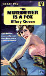 The Murderer is a Fox - cover pocket book edition Great Pann Pan Books G420, 1960 (number below right corner)