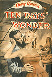 Ten Days' Wonder - stofkaft Little, Brown & Co., Book Club uitgave, Boston. 1948