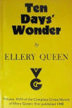 Ten Days' Wonder - stofkaft Gollancz uitgave, London, 1974.