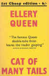 Cat of Many Tails - stofkaft Gollancz uitgave, London, 1952