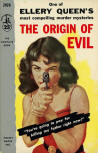 The Origin of Evil - kaft pocketboek uitgave, Pocket Book N° 2926, August 1956 (3rd). (Cover Artist Larry Newquist)
