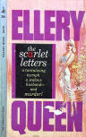 The Scarlet Letters - kaft pocketboek uitgave, Pocket Books N°6076, 1961 (4th) (Richard Powers artwork)