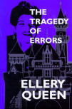 The Tragedy of Errors - cover paperback/dustcover for cloth edition, Crippen & Landru, 1999 (cover design Deborah Miller)