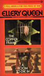 The Copper Frame/A Room to die In - cover pocket book edition, Signet Double Mystery 451-AE3120, 1984