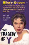 The Tragedy of Y - cover pocket book edition, Avon T-337, circa 1956