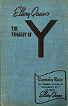 The Tragedy of Y - cover Grosset & Dunlap, 1941 (confirmation needed)