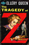 The Tragedy of Z - kaft Avon(#726) 1956 tekening door Marchetti