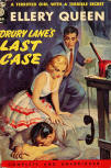 Drury Lane's Last Case - cover pocket book edition, Avon  #488, 1952