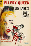 Drury Lane's Last Case - cover pocket book edition, Avon T381, ca 1962