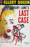 Drury Lane's Last Case - kaft pocketboek uitgave, Avon T184, 1957