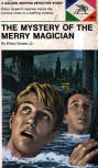 The Mystery of the Merry Magician - cover pocket edition, Golden Griffon Detective Story, The Golden Press edition N° 5667, 1969 (1st)  (cover illustration Harry J. Schaare)
