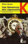 Das Geheimnis des Lippenstifts - cover German edition Ullstein Krimi N° 1235,  1969