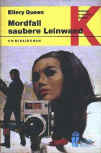 Mordfall saubere Leinwand - cover German edition Ullstein Krimi, 1972