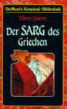 Der Sarg des Griechen - cover German edition DuMont's Kriminal Bibliothek
