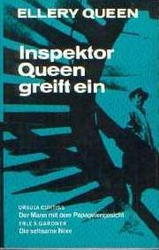 Inspektor Queen greift ein - cover German edition (3 stories by several authors)