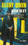 Hvem er X? - Cover Danish edition, Lademann, København. Printed in Belgium, 1974