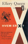 Hvem er X? - Cover Danish edition, Lommeromanen