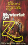 Mysteriet Z - cover Noorse uitgave, Bokmål Spenningens mestere N°33, Sjøholt  Norild forl., 1980
