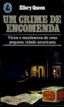 Um Crime de Encomenda - kaft Portugese uitgave, 1984