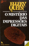O Mistério das impressões digitais - cover Portugese uitgave, Livros de bolso Europa-América, 1987