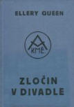 Zlocin v divadle - Cover Czech edition, 1937