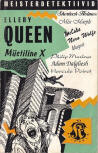 Müstiline X - cover Estonian edition, Kuldsulg, 1994