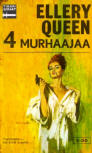 Neljä murhaajaa - cover Finnish edition, 1966