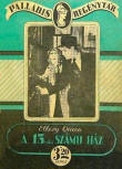A 13-as számú ház - Cover Hungarian edition, Budapest 1943