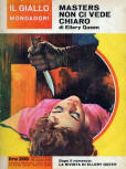 Masters non ci vede chiaro - cover Italian edition, Collana dei Gialli Mondadori N° 852, 1965