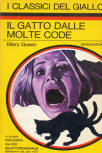Il Gatto Dalle Molte Code - kaft Italiaanse uitgave, I Classici Del Giallo, Mondadori, 1975