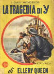 La tragedia di Y - cover Italian edtion, editions Mondadori, series ' I Gialli Mondadori' N°110, 1951